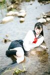 [新姬上線][會員][圖包][CosPlay]蘿莉嫩妹@超級美穴@落落Raku之閃光少女~Shining Days~ 戶外露出的學妹 密穴粉嫩 香甜可口 硬得哥哥停不下來