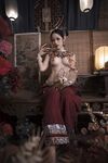 推特女神@鈦合金TiTi之高端頂級攝影系列 滿清服飾