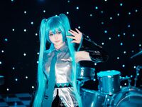 蘿莉嫩妹@超級美穴@白莉愛吃巧克力之miku 初音未來