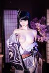 萌新推特00後露臉美少女▌白莉愛吃巧克力▌超色情Cos雷電將軍 露出粉乳嫩穴盡情展示誘人嬌軀