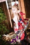 萌新推特00後露臉美少女▌白莉愛吃巧克力▌超美畫風Cos原神宵宮 可愛小蘿莉 三點全露又粉又嫩