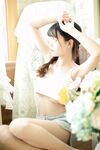 超清純推特露臉美少女私拍▌勞小白▌性感曲線翹嫩蜜乳 清新脫俗鄰家女氣息 彷彿初戀般的感覺鄰家少女