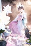 極品Cos爆機少女【喵小吉】九月新作《荷花池》古裝嬌俏美女 超干凈美鮑 高清