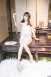 高端ACG業界女神爆機少女▌喵小吉▌清純鄰家《小吉的小鎮生活》掰穴逗乳少女感無敵嫩