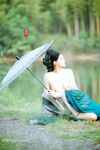 【唯美女神 重磅精品】最新推特五位『稀有古裝風』色影大神私拍甄選 桃葡