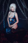 高端ACG業界女神爆機少女▌喵小吉▌Fatel Stay night黑呆 盡情欣賞嬌艷肉體